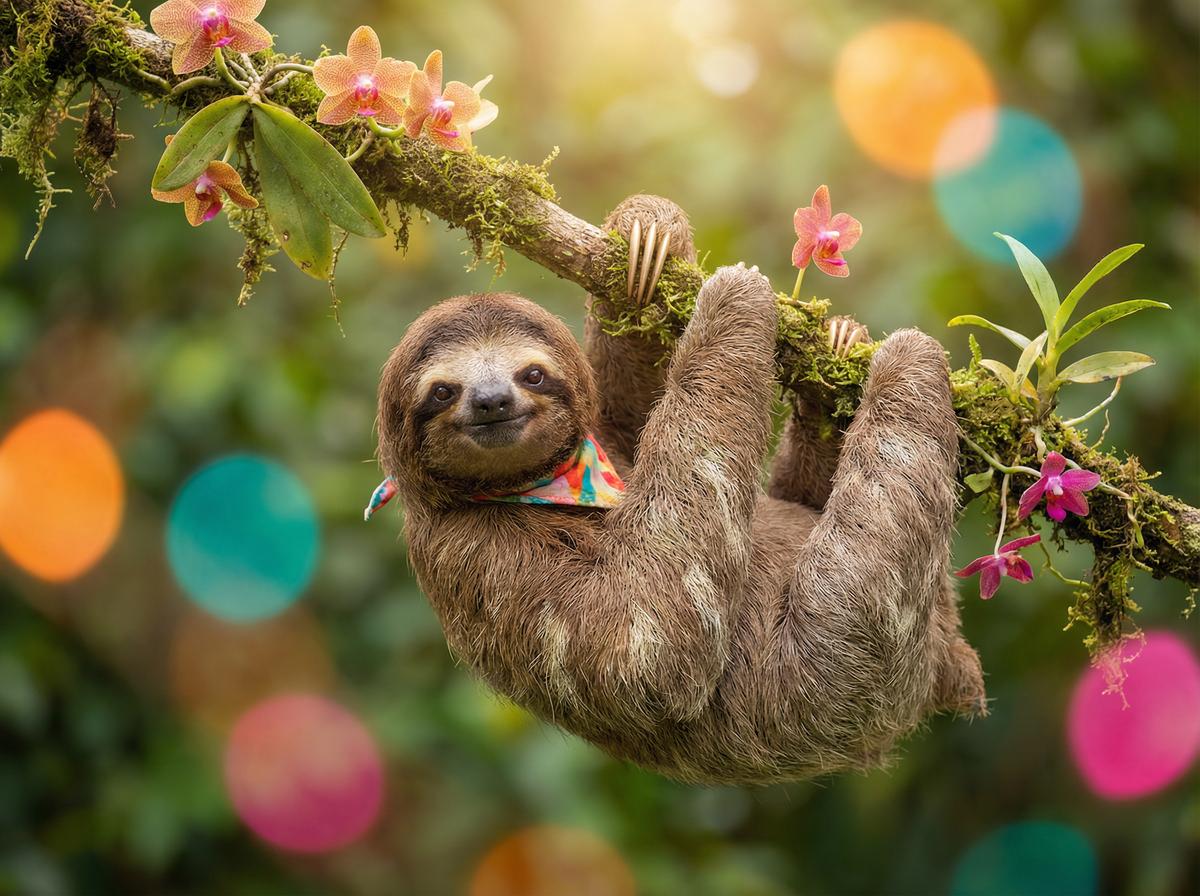 幼幼树懒生活视频